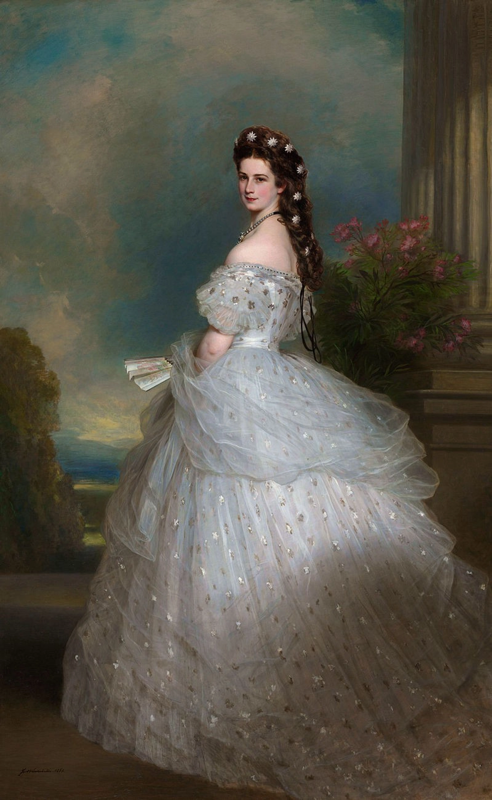 Portrait d'Élisabeth d'Autriche
